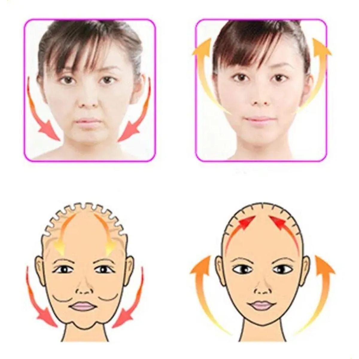 Faja Reductora Facial Papada Banda Lifting Reafirmante-5