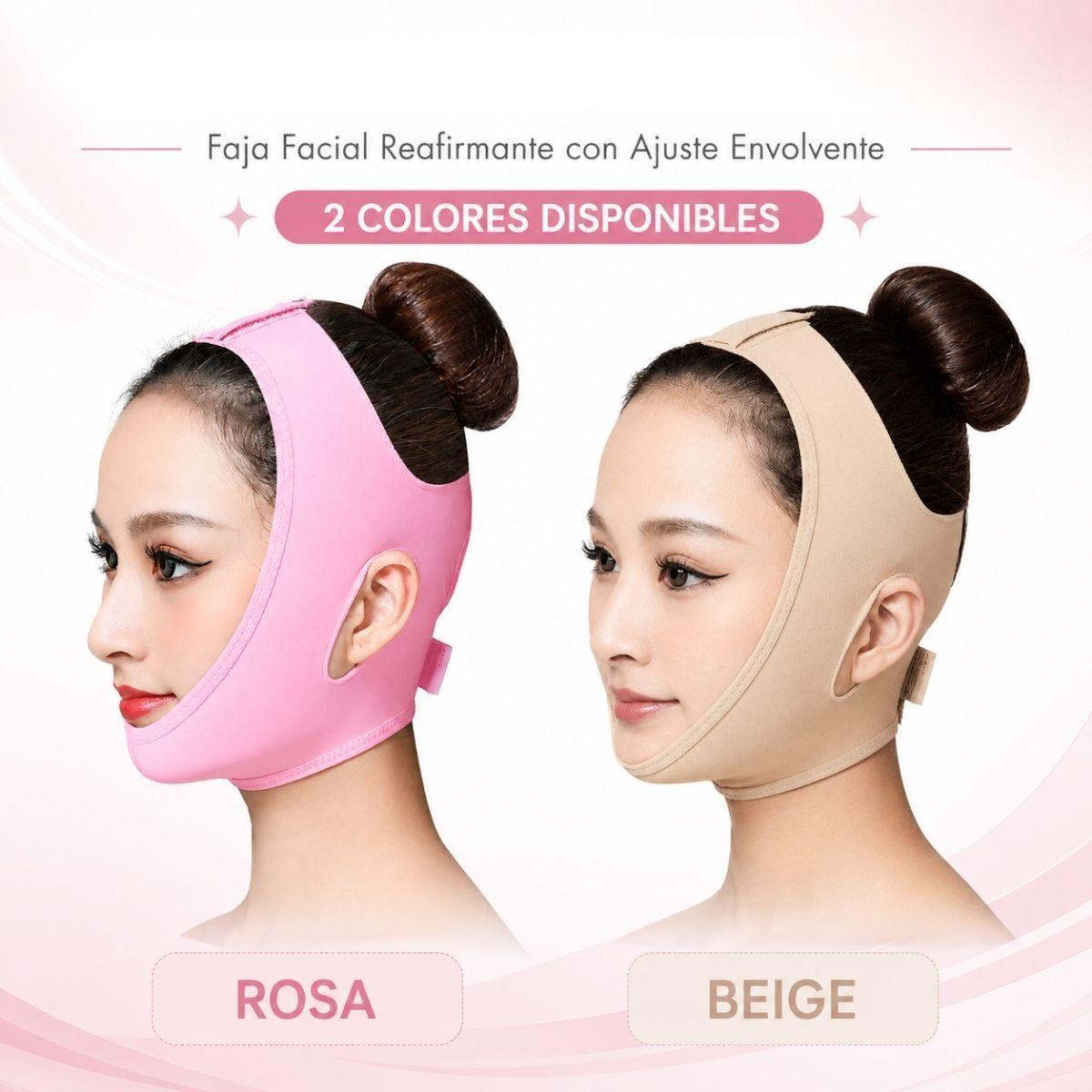 Faja Reductora Facial Papada Banda Lifting Reafirmante-7