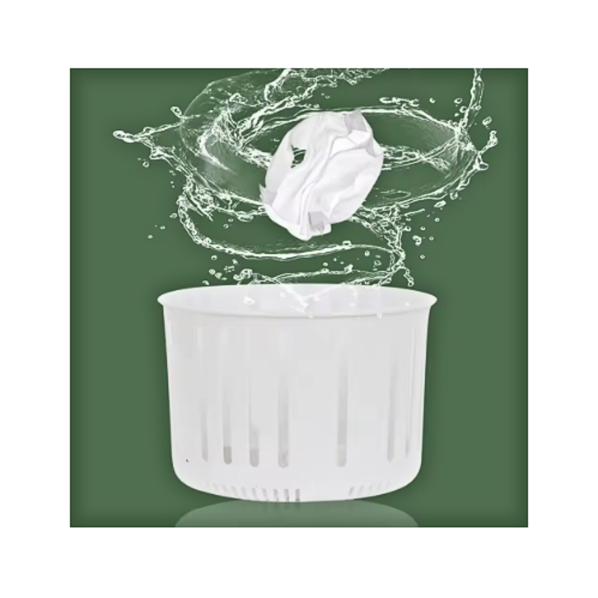 Mini Lavadora Plegable Portátil Para Ropa Delicada Camping-5