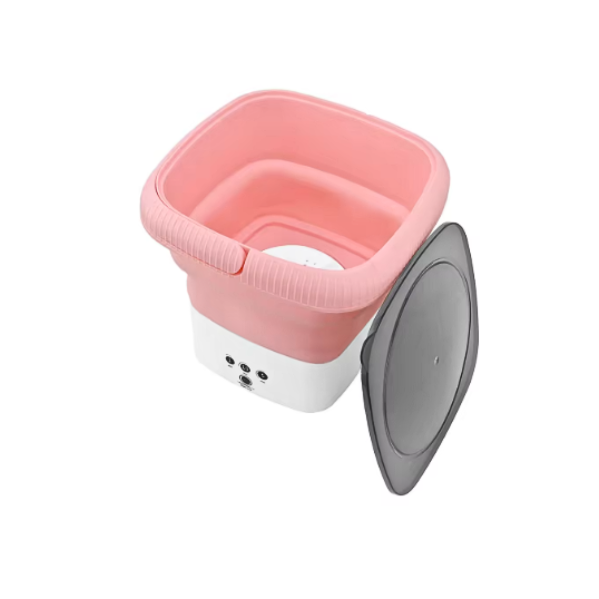 Mini Lavadora Plegable Portátil Para Ropa Delicada Camping-7