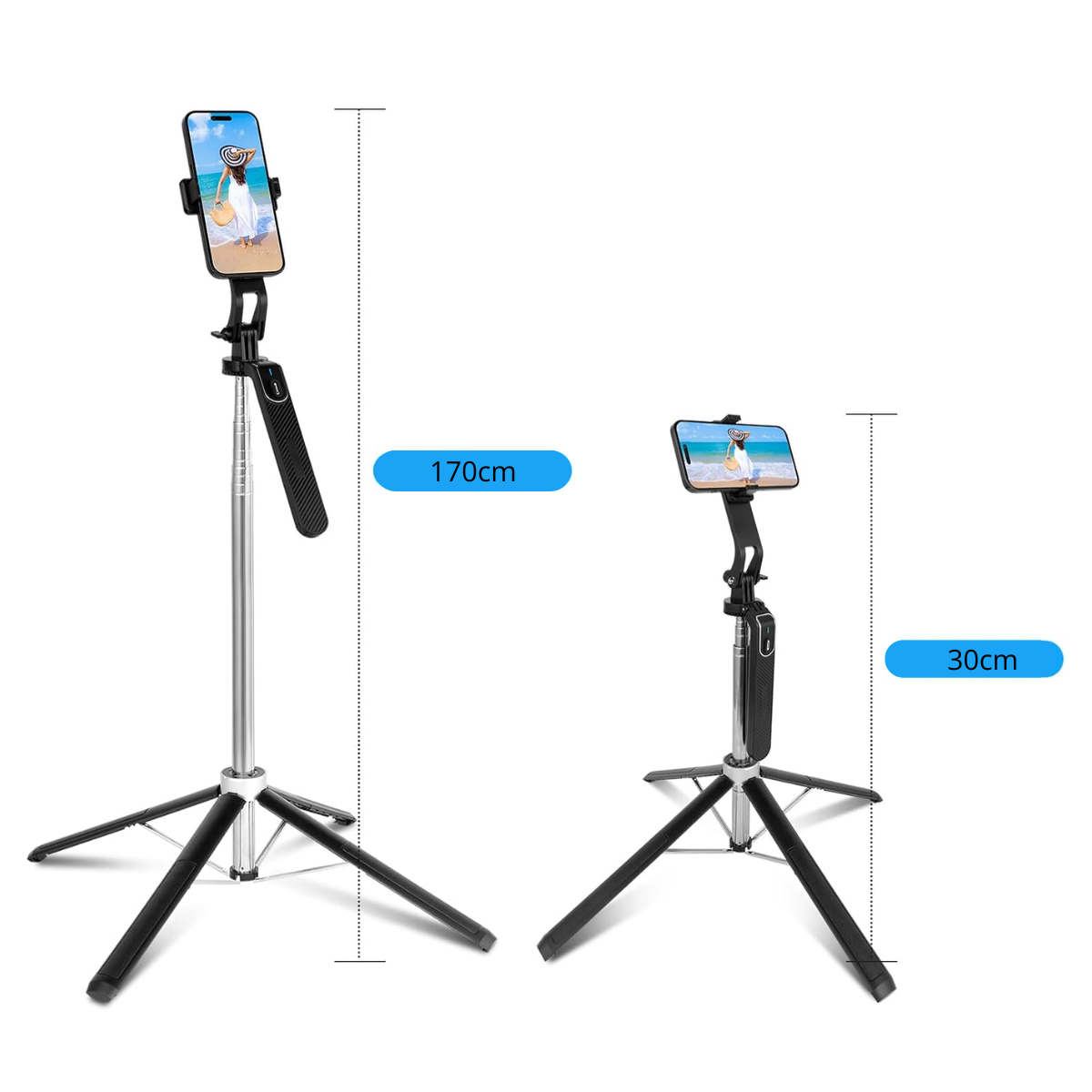 Tripode Soporte Celular Palo Selfie 1.7 Metros-1