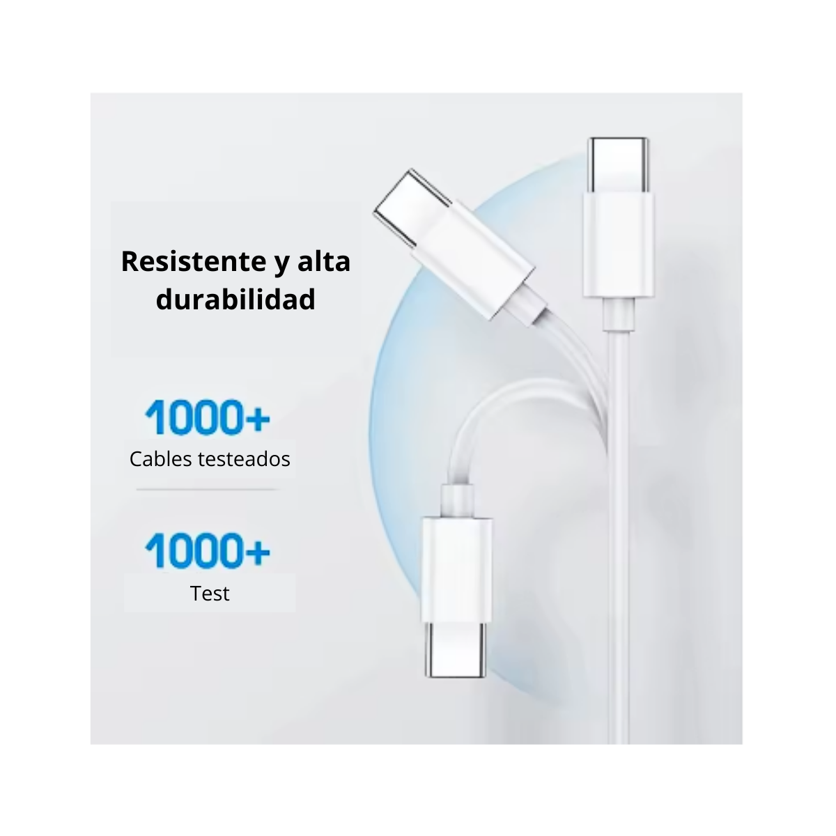 Cable  De Datos Adaptador De Usb-c A Usb Otg Color Blanco-3