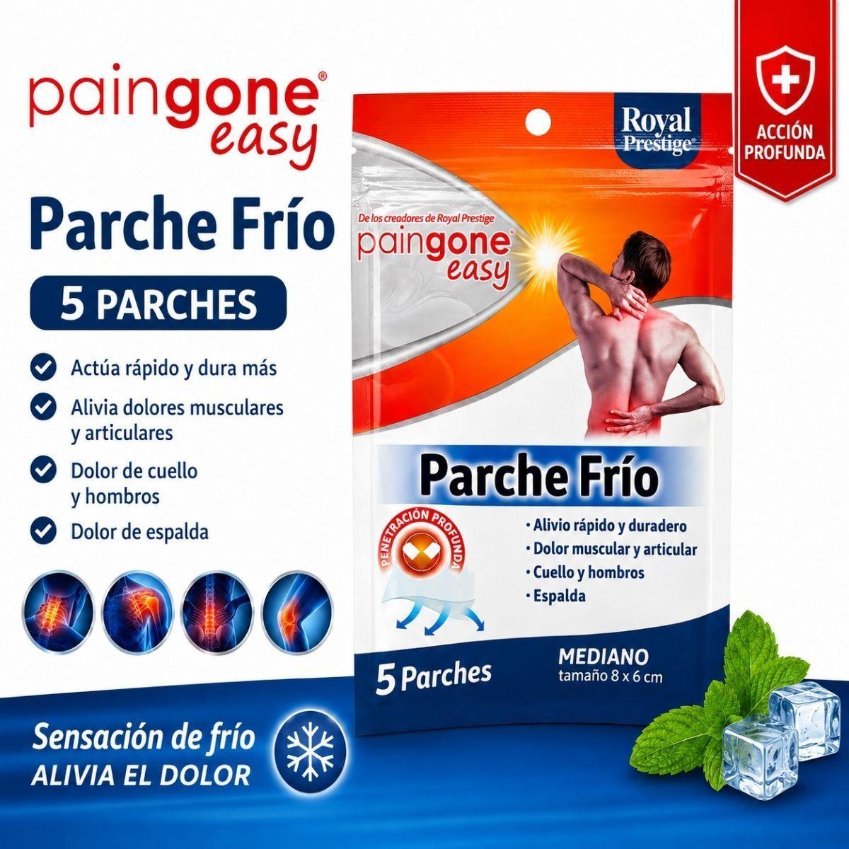 Pack 20 Parches Gel Efecto Frio Dolor Muscular Y Articular-3