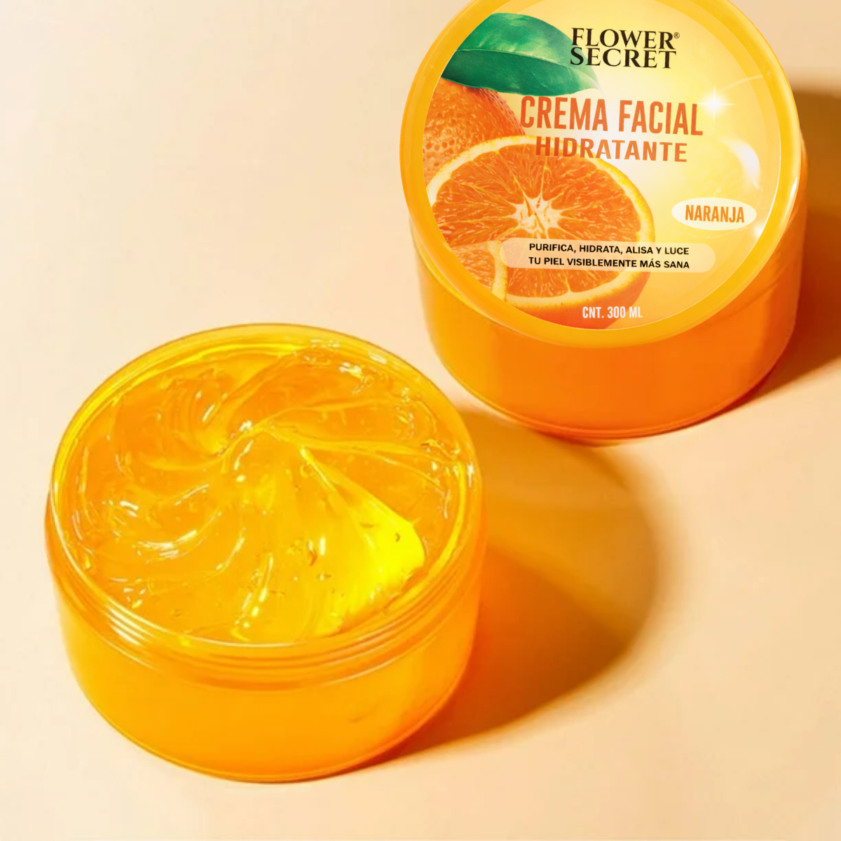 Gel Facial Hidratante Aclarante Vitamina C 300ml-2