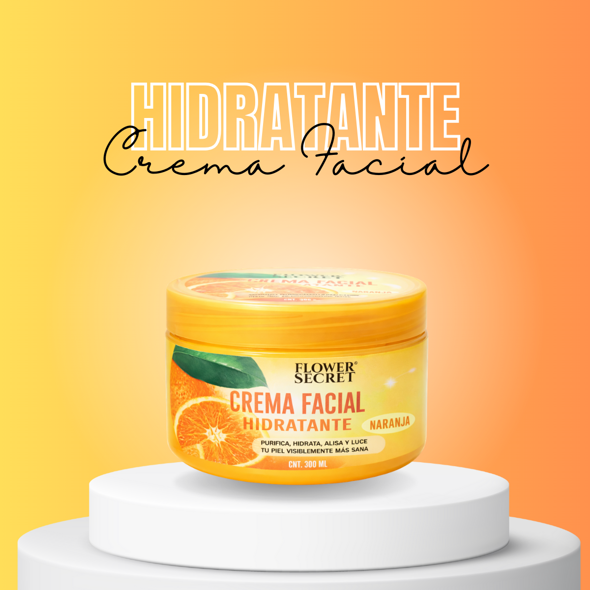 Gel Facial Hidratante Aclarante Vitamina C 300ml-5