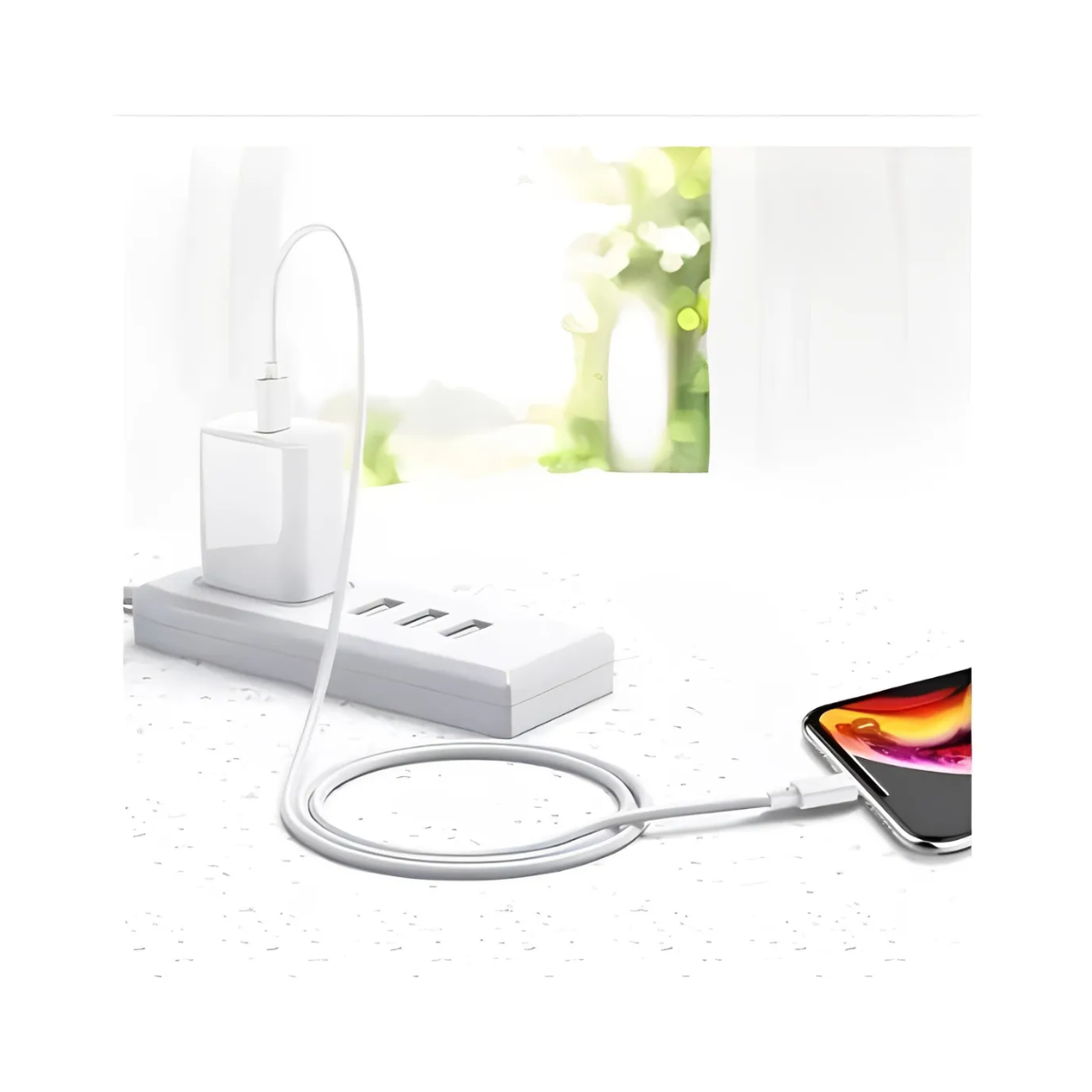 Cable De Carga 3 Metros Para iPhone Lightning A Usb-4