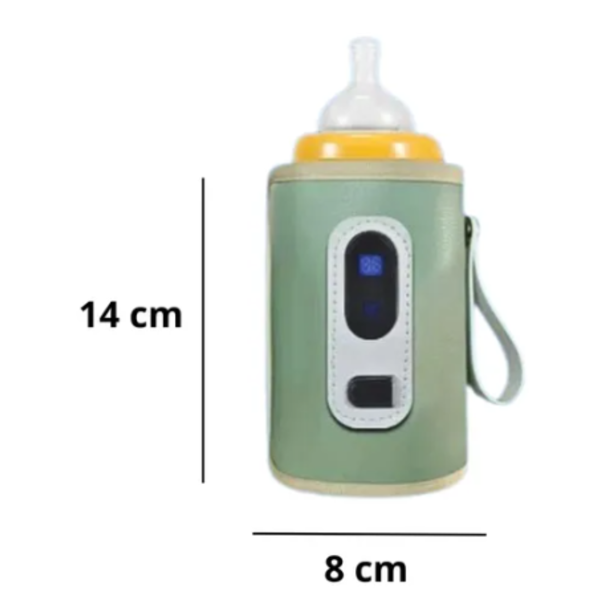 Calentador Portátil De Mamadera Biberones Bebés Recargable-2