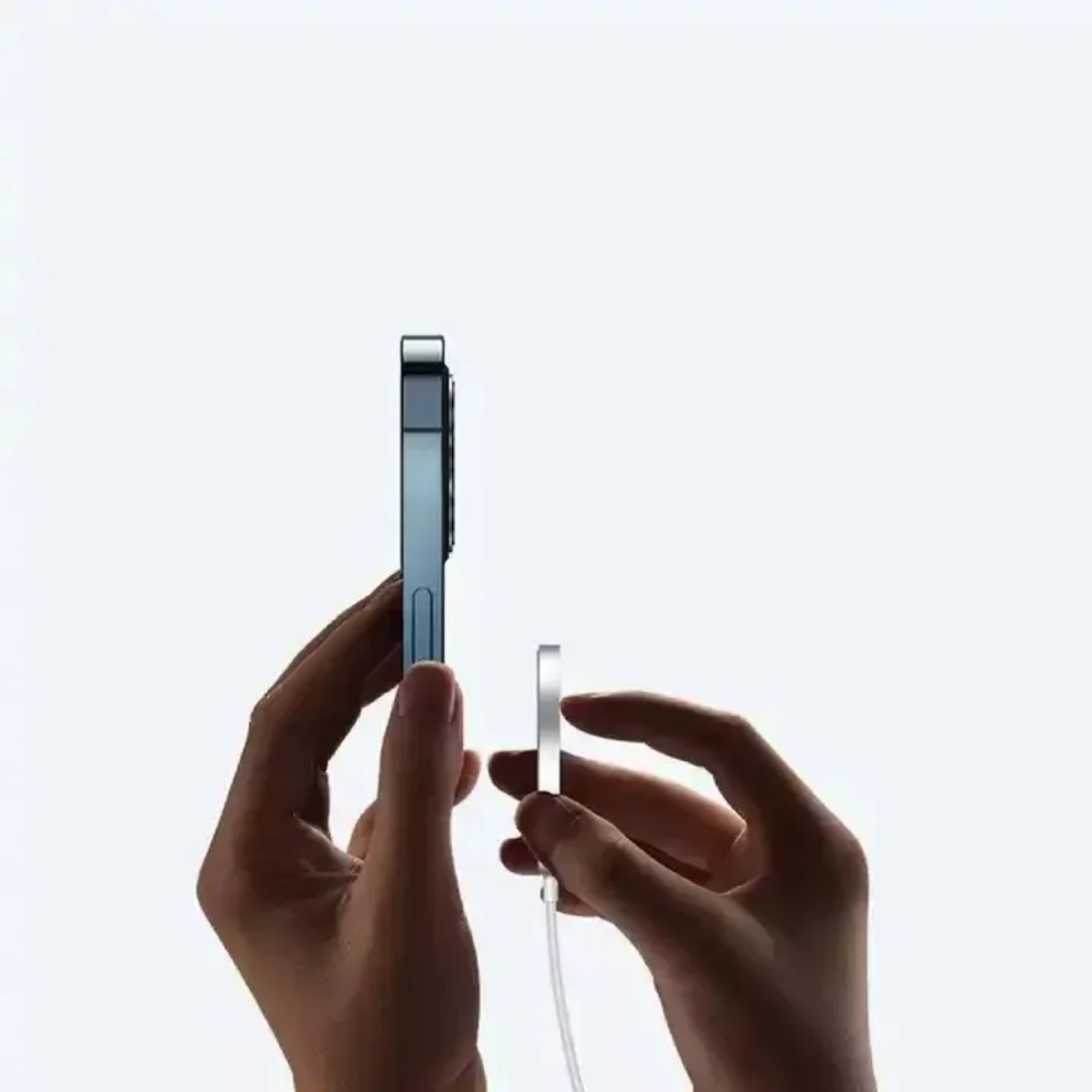 Cargador Inalámbrico Magnetico Para iPhone Magsafe 15w Usb-2