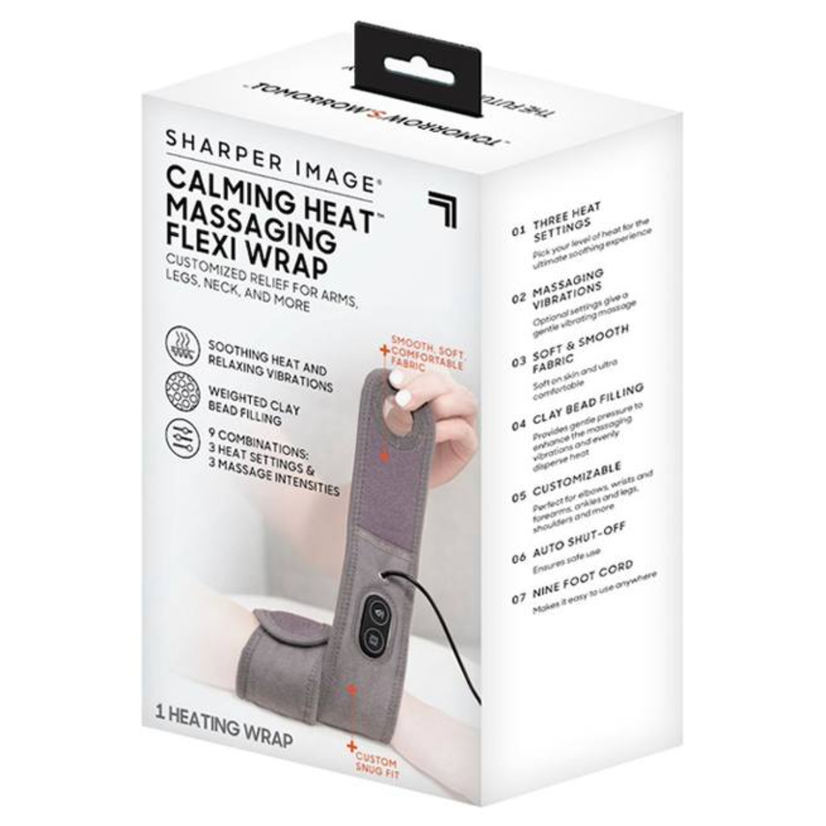 Masajeador Con Vibracion Calor Antebrazo Tobillo Hombro-6