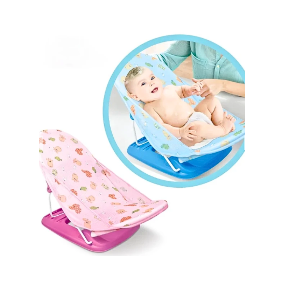 Malla Soporte Apoyo Para Tina Silla De Baño Bebé Plegable-4