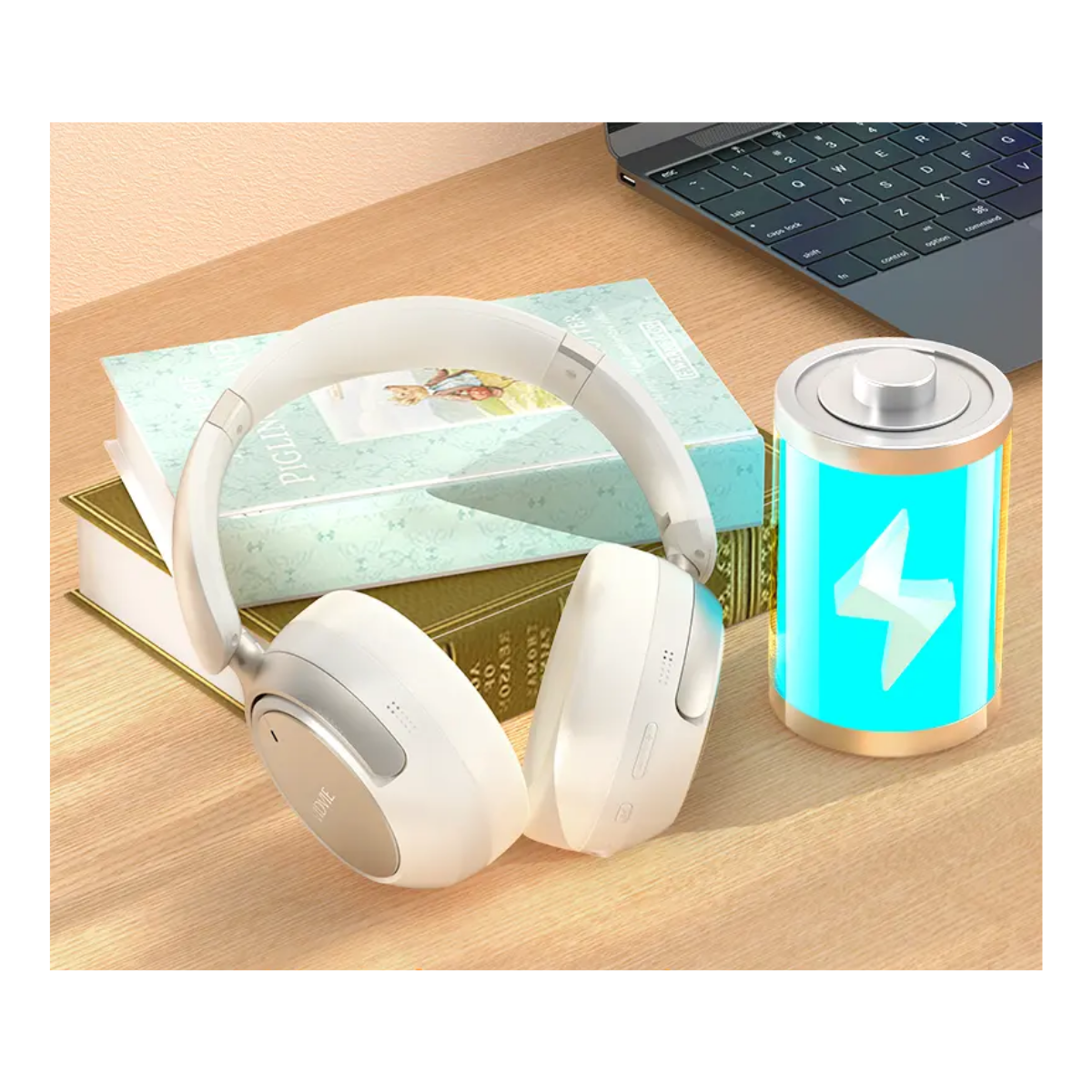 Auriculares Inalámbricos Cancelación Activa Ruido Bluetooth-2