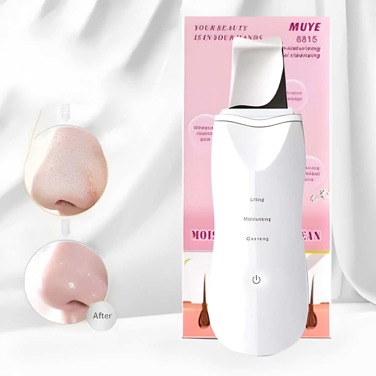 Limpiador Facial Ultrasonico Espatula Skincare-6