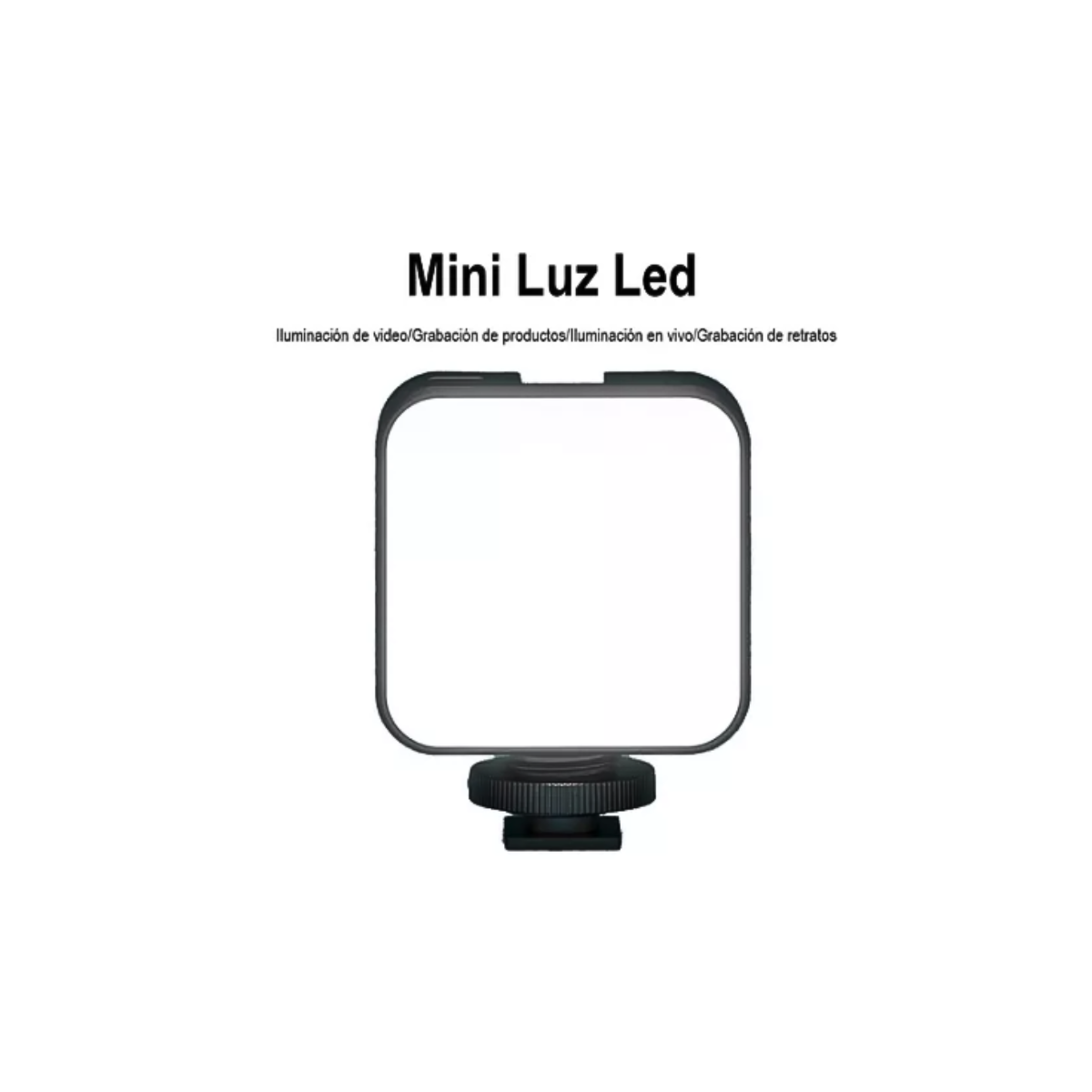 Soporte Celular Videos Palo Selfie Tripode Microfono Luz Led-3
