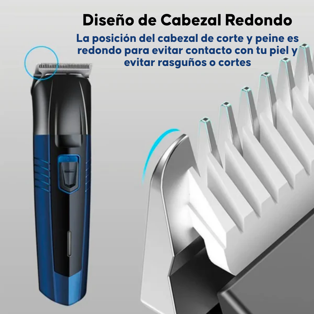 Kit De Afeitado Portatil Hombre Profesional 3 En 1 Recargable Sk 6011-3