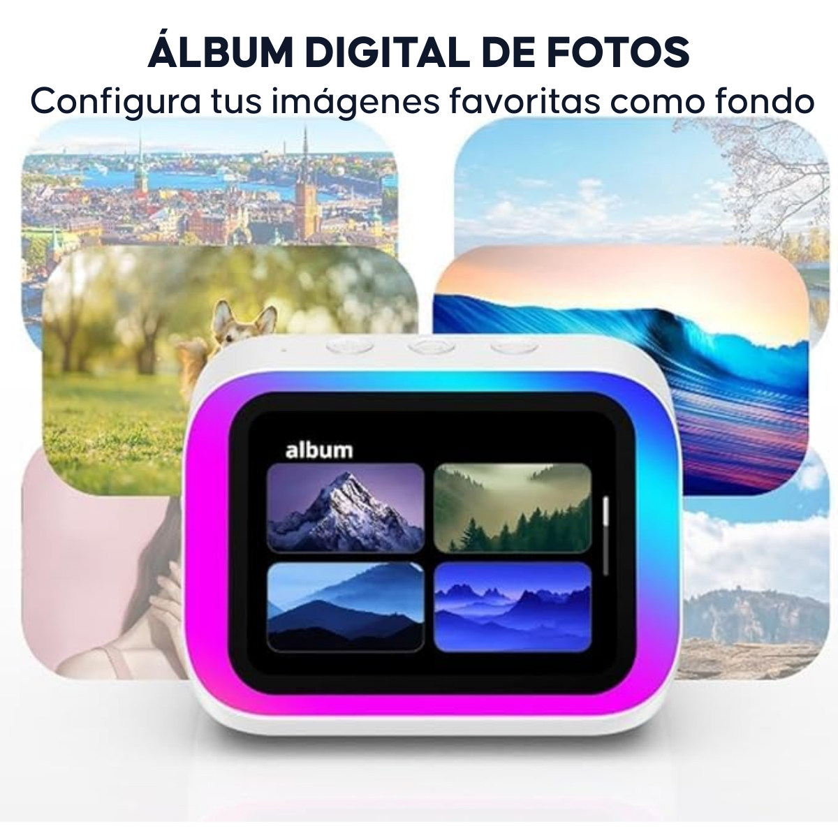 Parlante Bluetooth Con Reloj Despertador Pantalla Digital-3