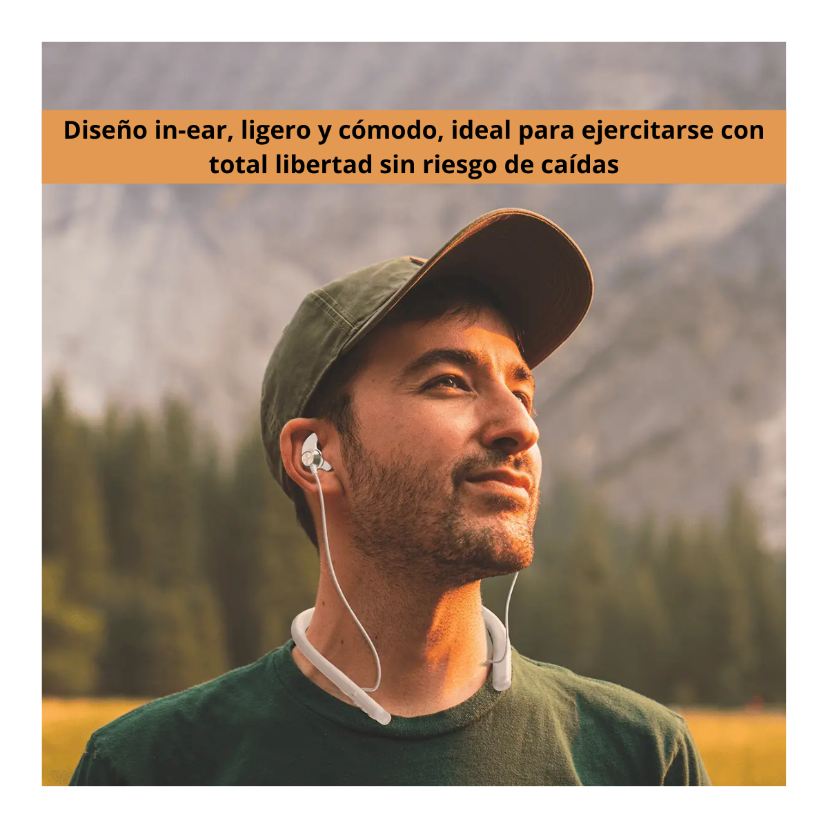 Audifonos Auriculares Anticaída Deportivos Inalámbricos Bluetooth-4