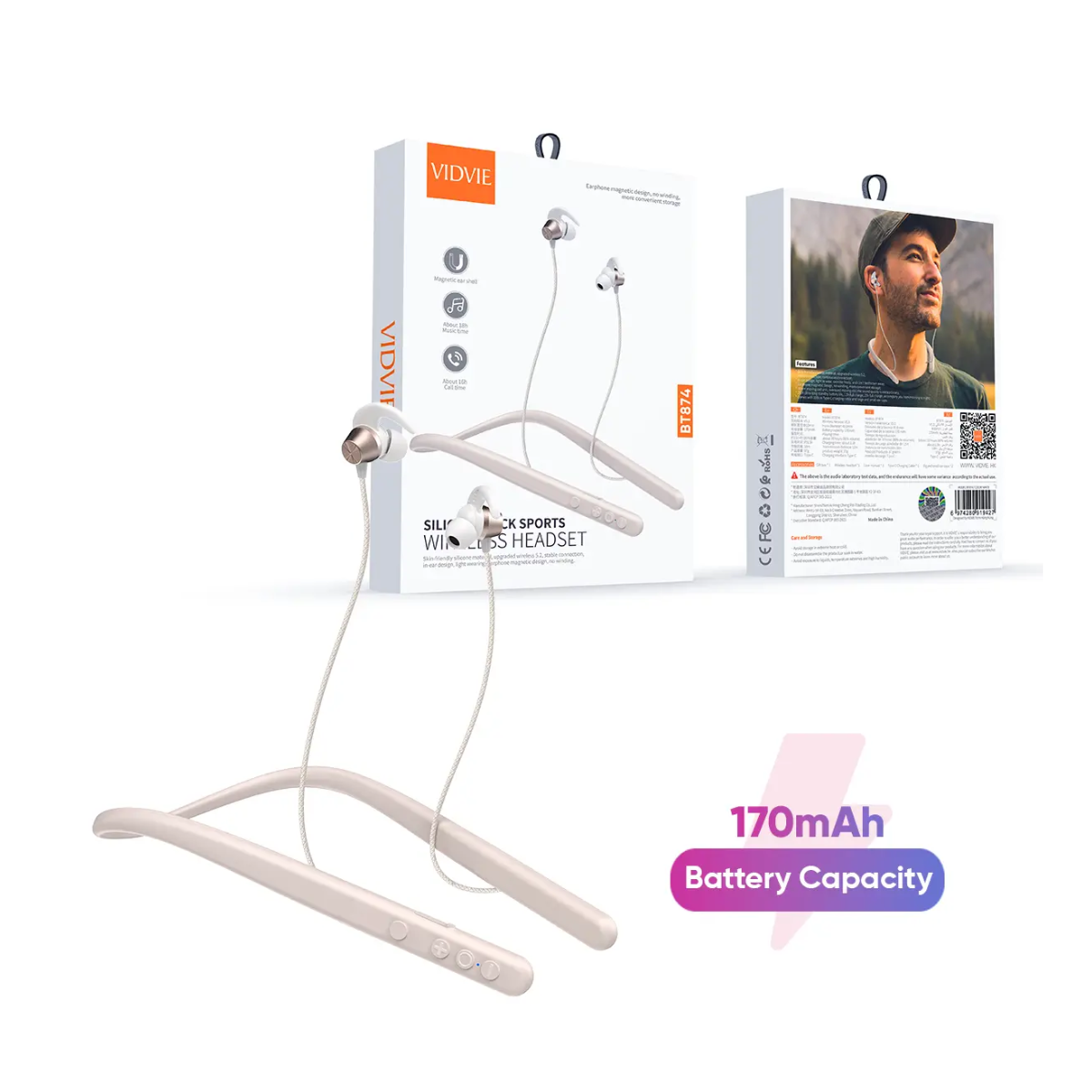 Audifonos Auriculares Anticaída Deportivos Inalámbricos Bluetooth-7