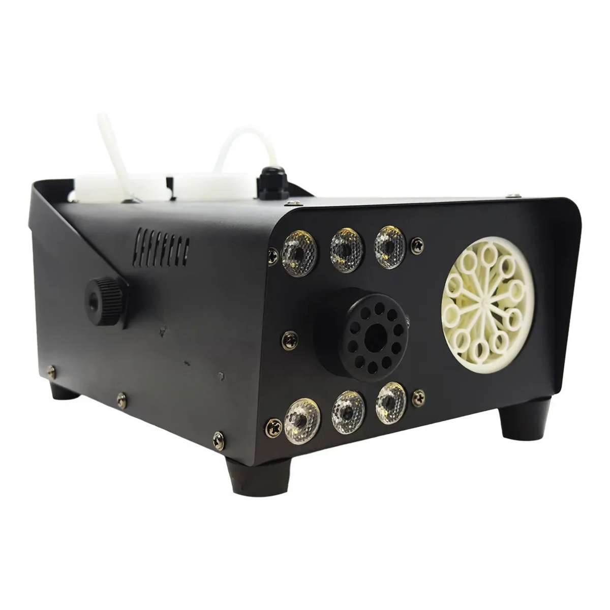 Maquina De Humo Y Burbujas 2 En 1 Con Luces Led Eventos-1