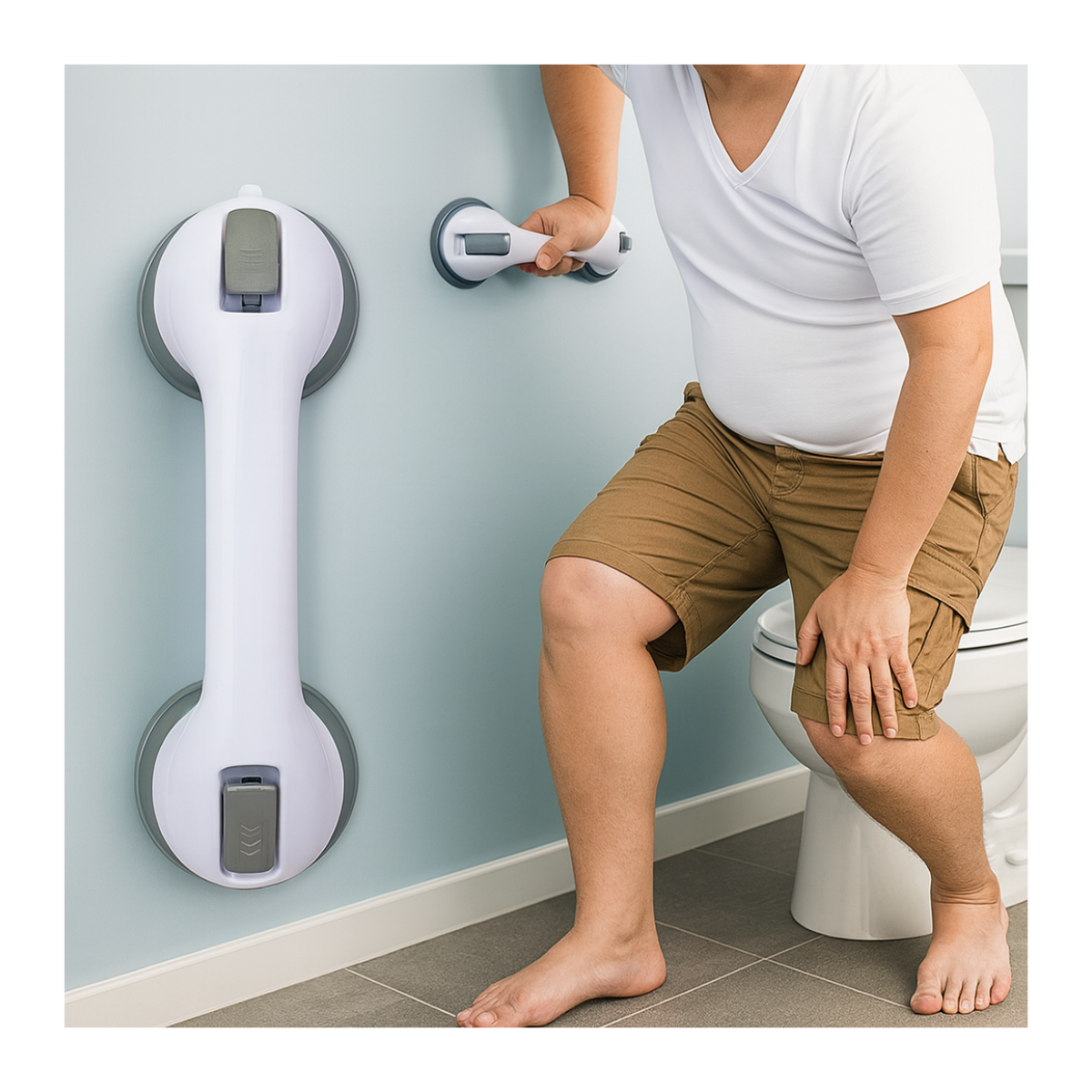 Soporte Apoyo De Mano Para Bañera Tina Anticaídas-6