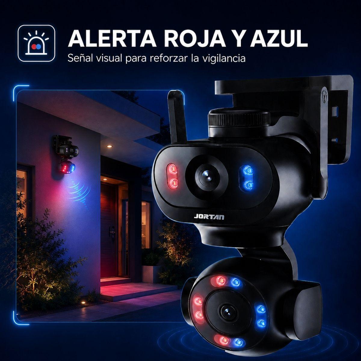 Camara Ip Exterior Doble Vista Monitoreo Ia Alerta Roja Azul-3