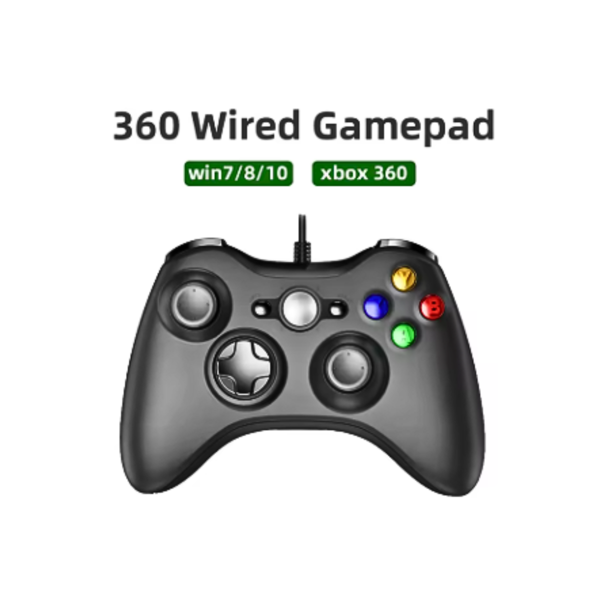 Joystick Control Para Xbox 360 Pc Windows Con Cable-1