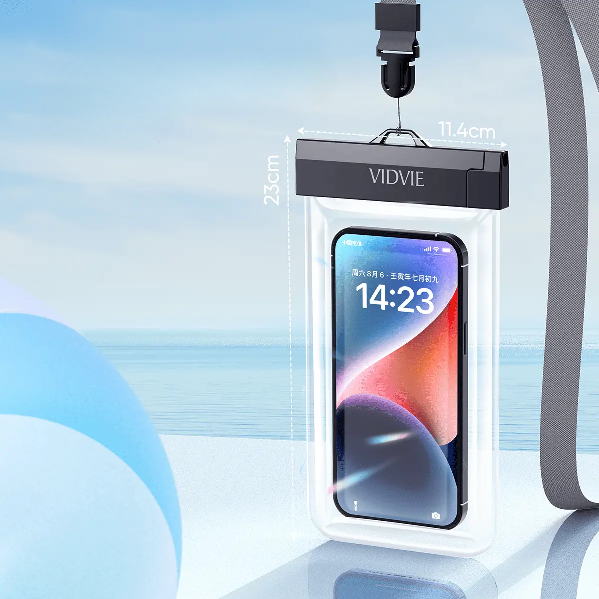 Funda Protectora Celular Waterproof Fotos Y Videos 30 Metros-3