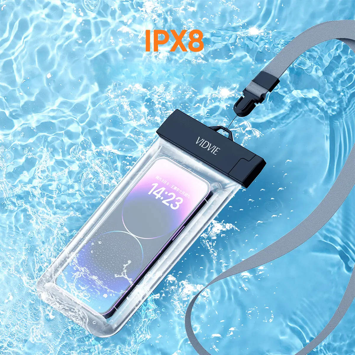 Funda Protectora Celular Waterproof Fotos Y Videos 30 Metros-5