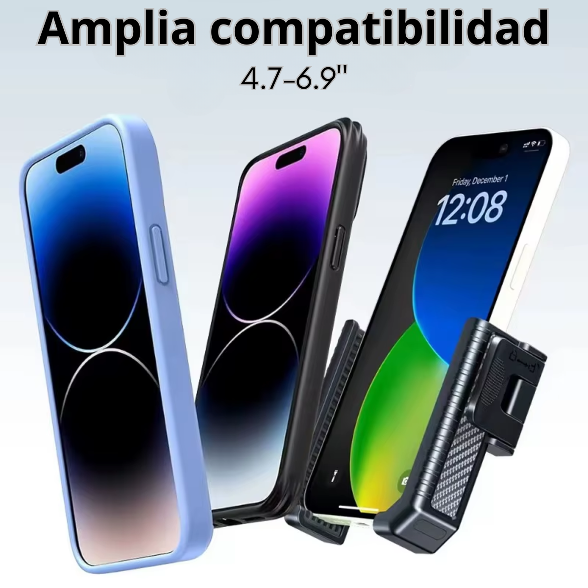 Soporte Telefono Celular Ajustable Para Bicicleta Moto-4