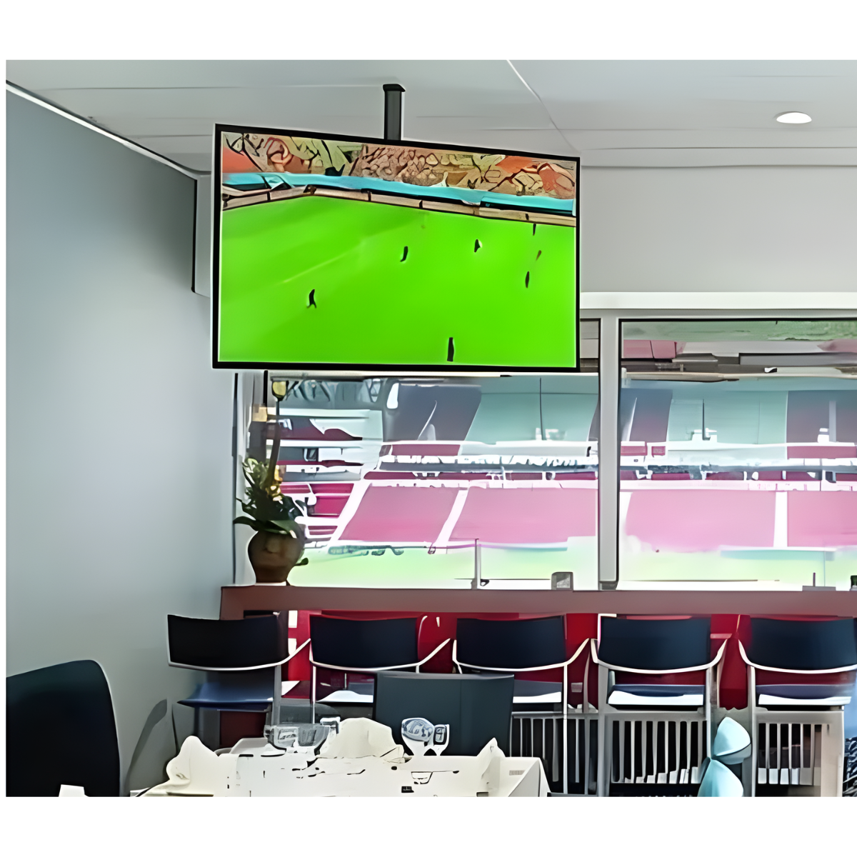 Base Soporte Fija De Techo Para Televisor Tv 20-55 Pulgadas-3