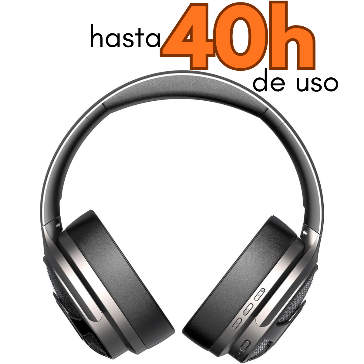 Audifonos Headphones Inalambricos Bluetooth Altavoz 2 En 1-4