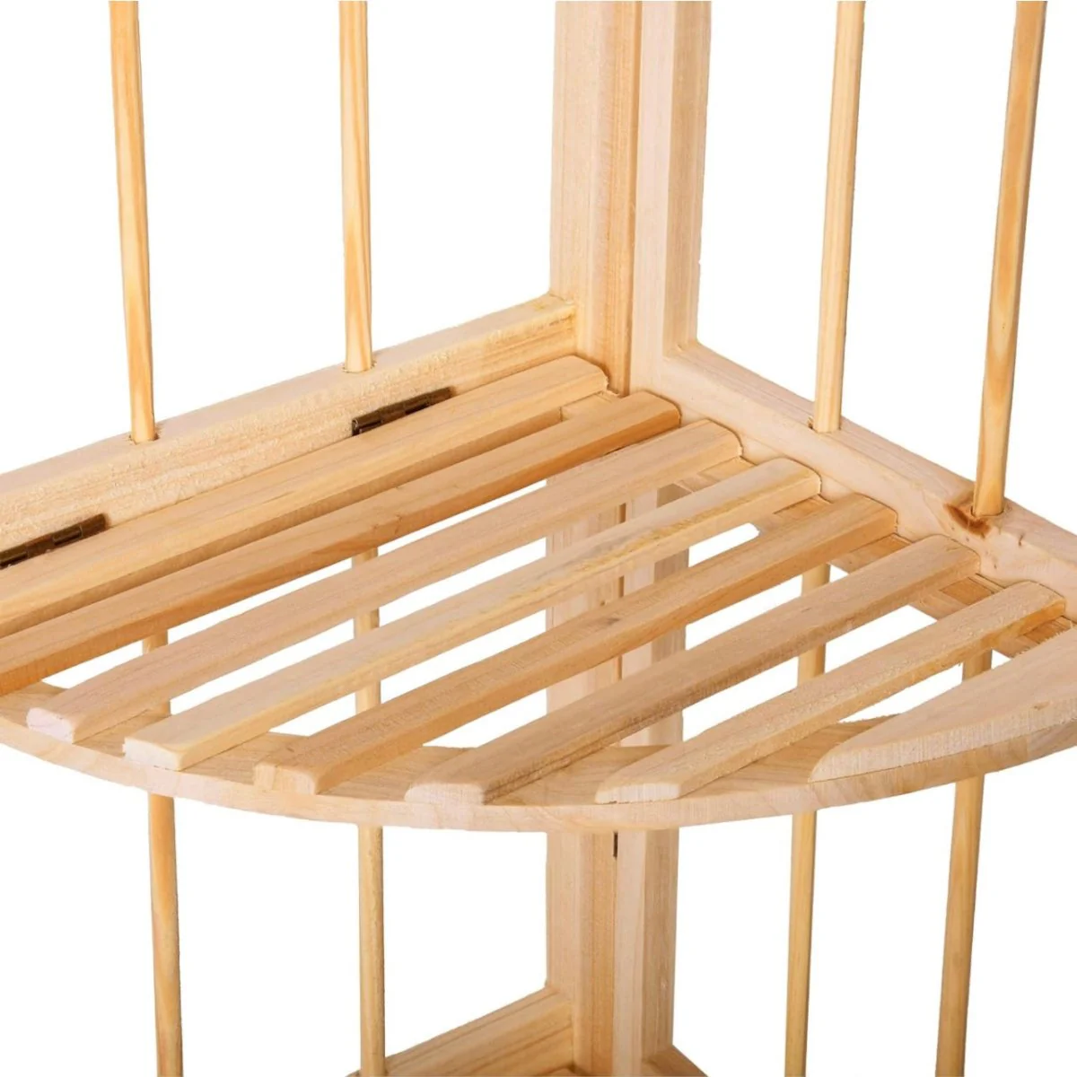 Estante Organizador De Madera Para Rincon Multiuso 2 Niveles-2