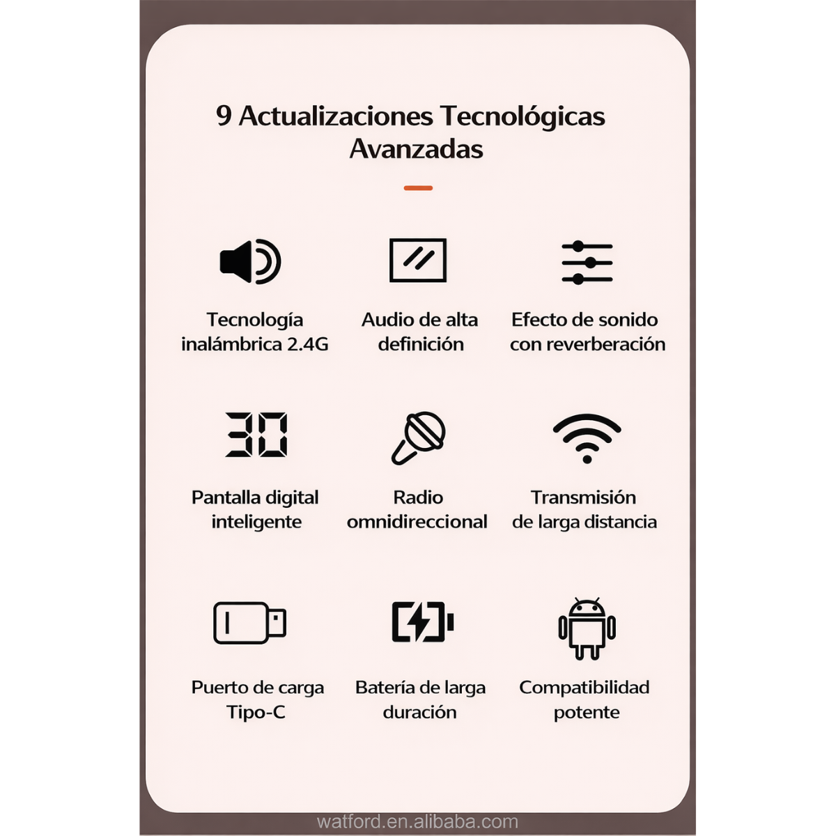 Set Microfono Solapa Inalambrico 4 en 1 Tipo C Anulacion de Ruido-3