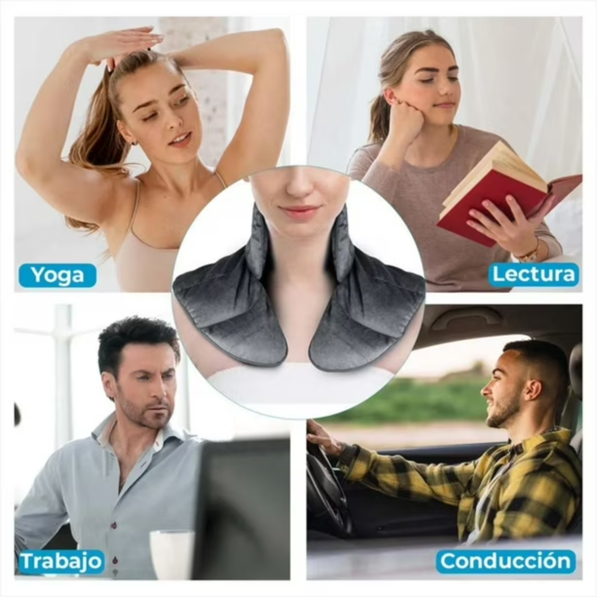 Compresa Gel Para Cuello Hombros Terapeutica Frio Calor-3