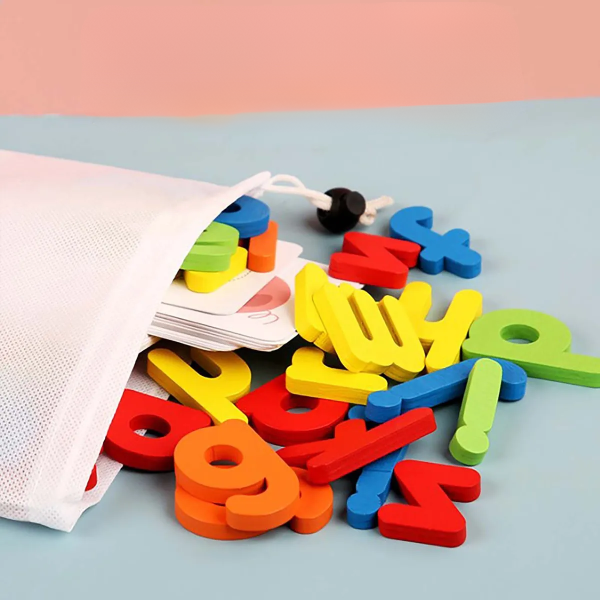 Juego Didactico Rompecabezas Madera Tarjetas Sensorial Bebe-4