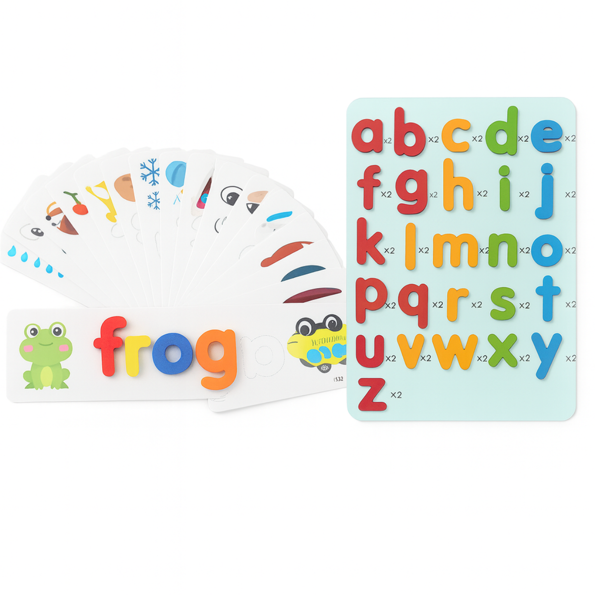 Juego Didactico Rompecabezas Madera Tarjetas Sensorial Bebe-5