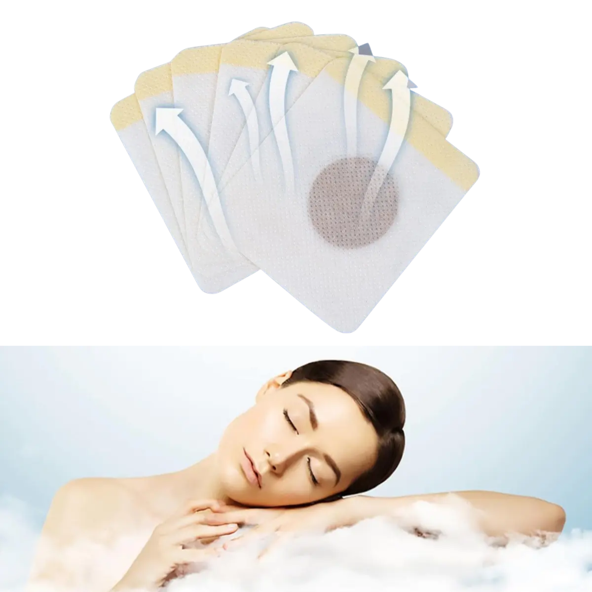 Pack 20 Parches Para Dormir Mejor Insomnio Relajante Natural-0