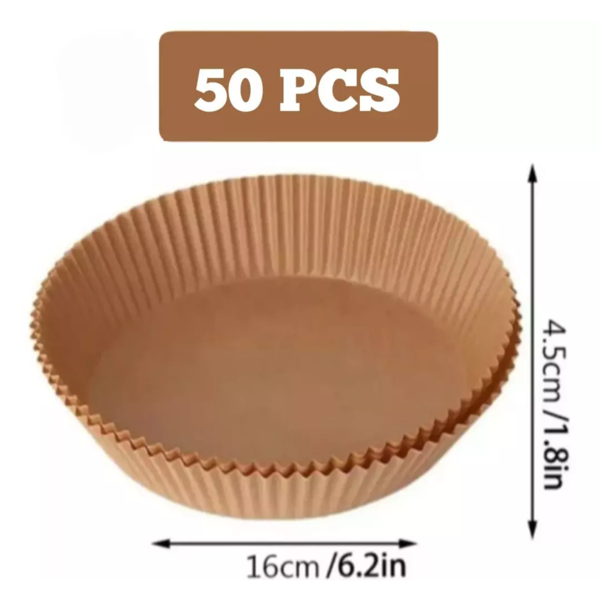 Pack 50 Papeles Protectores Desechables Freidora De Aire-2