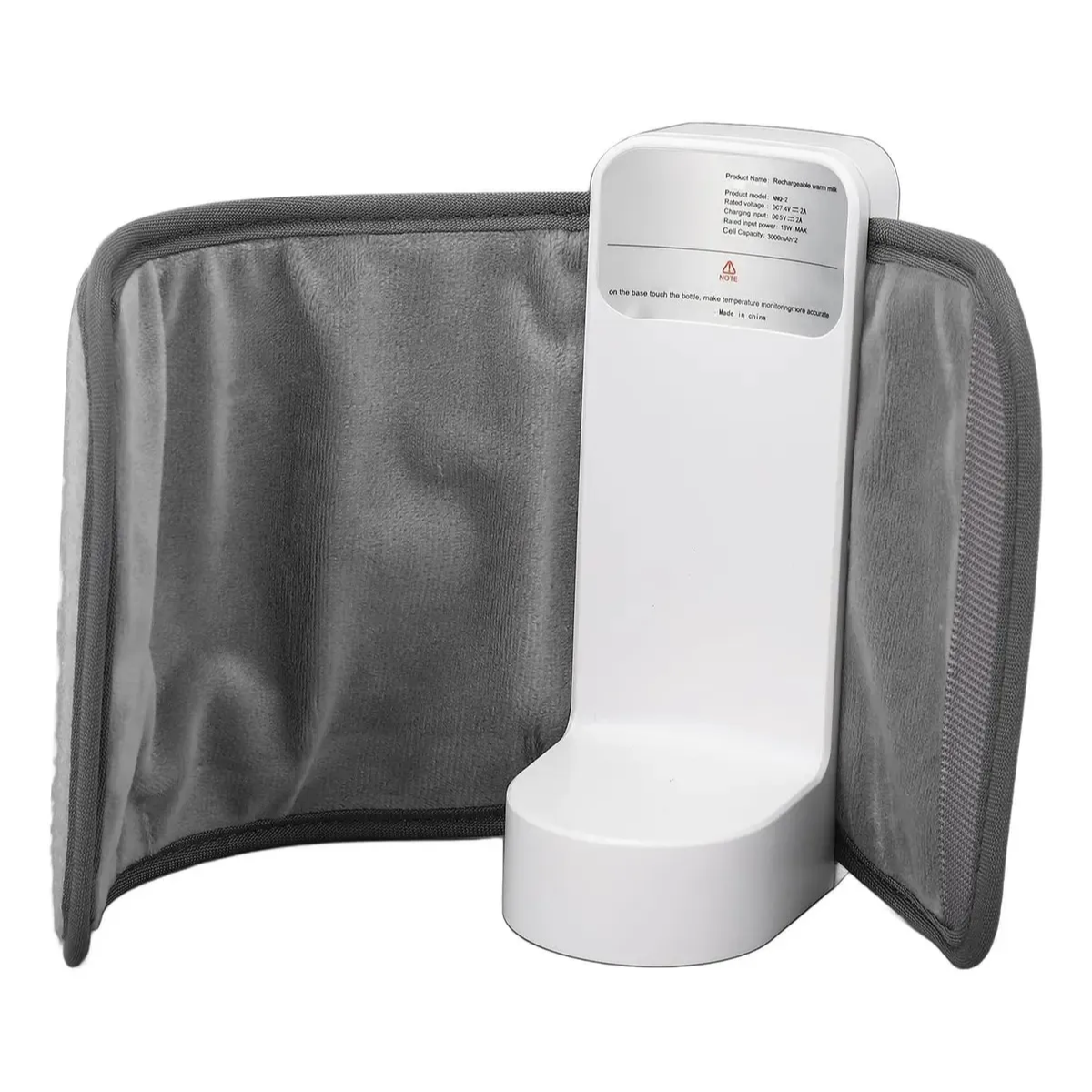 Calentador Mamadera Portatil Recargable Usb Display Digital-5