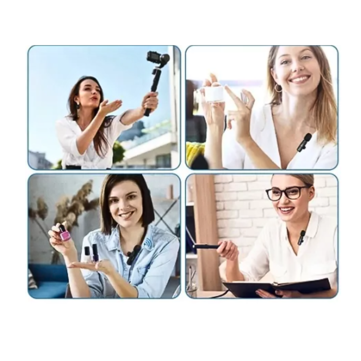 Microfono Portatil Inalambrico Compatible Con Ios  Y Android-4