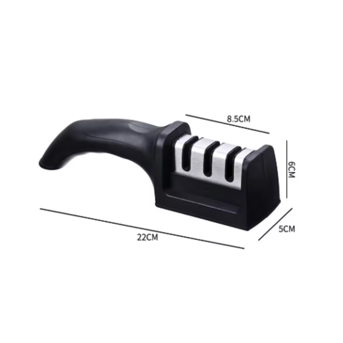 Afilador De Cuchillos De Piedra Con Base Antideslizante-4