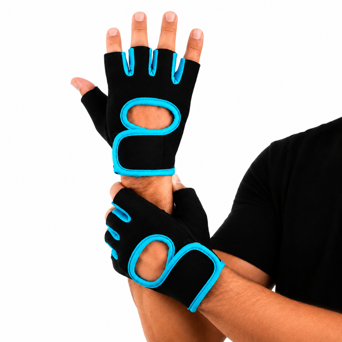 Guantes Deportivos Ejercicio Crossfit Sin Dedos Unisex-0