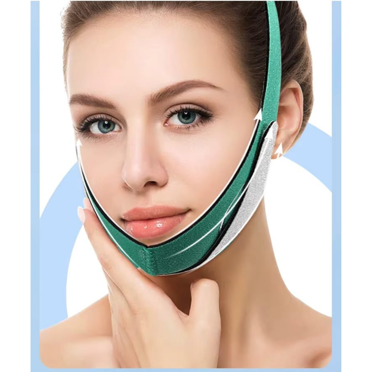 Banda Reductora Papada Faja Tensor Facial Antiarrugas V fit-1