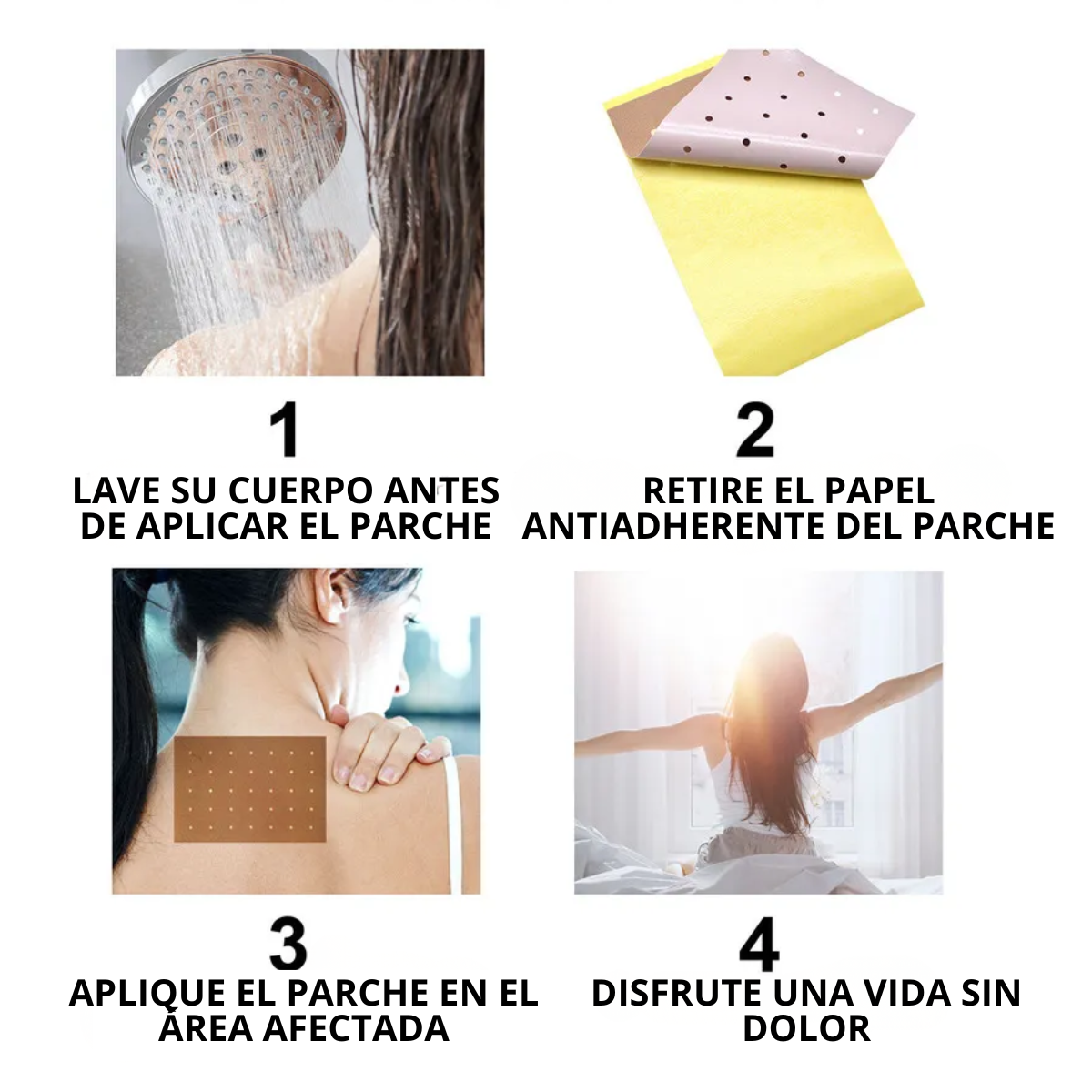 Pack 20 Parches Mentolados Alivio Dolor Muscular Articular-5