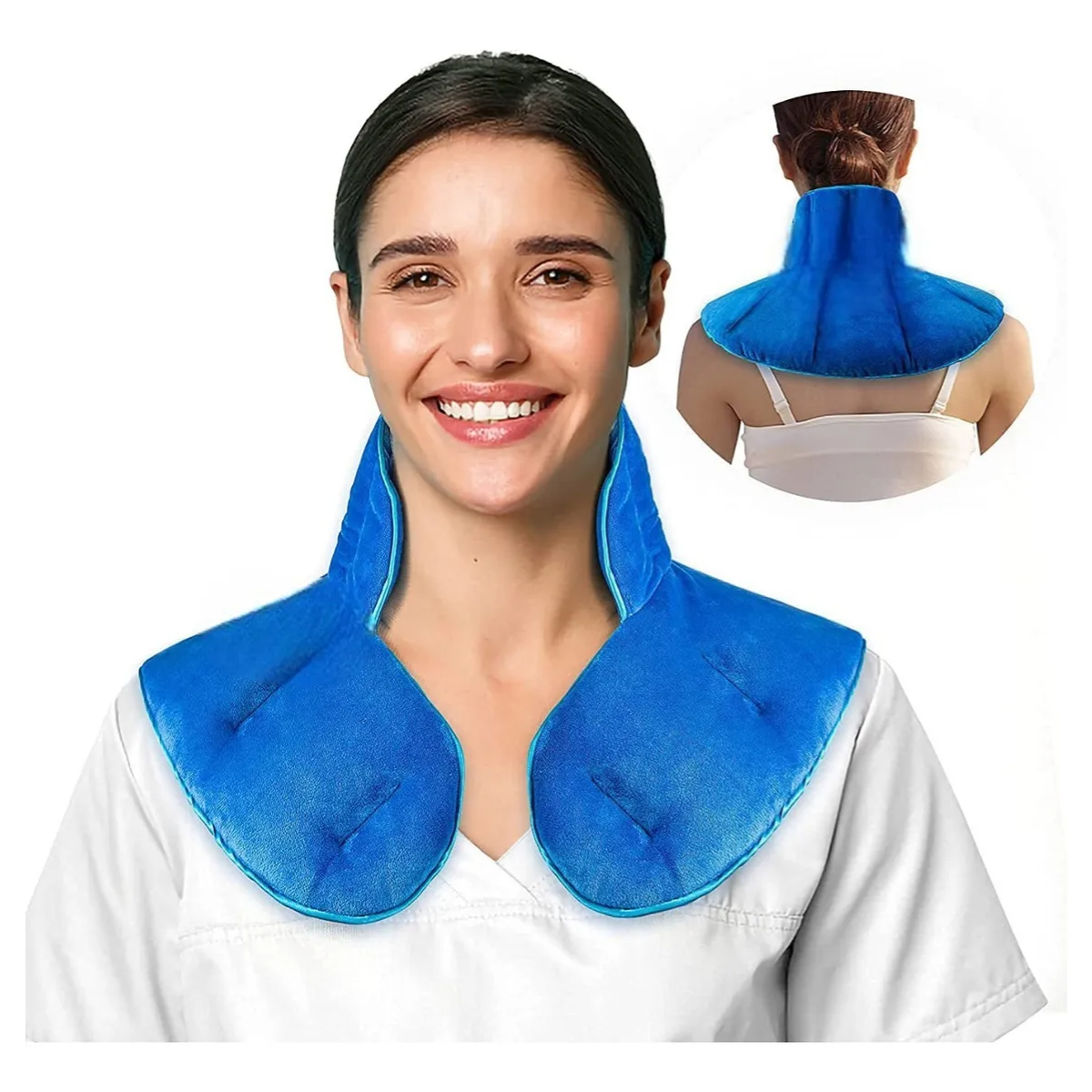 Compresa Termica Gel Para Cuello Hombros Terapia Frio Calor-5