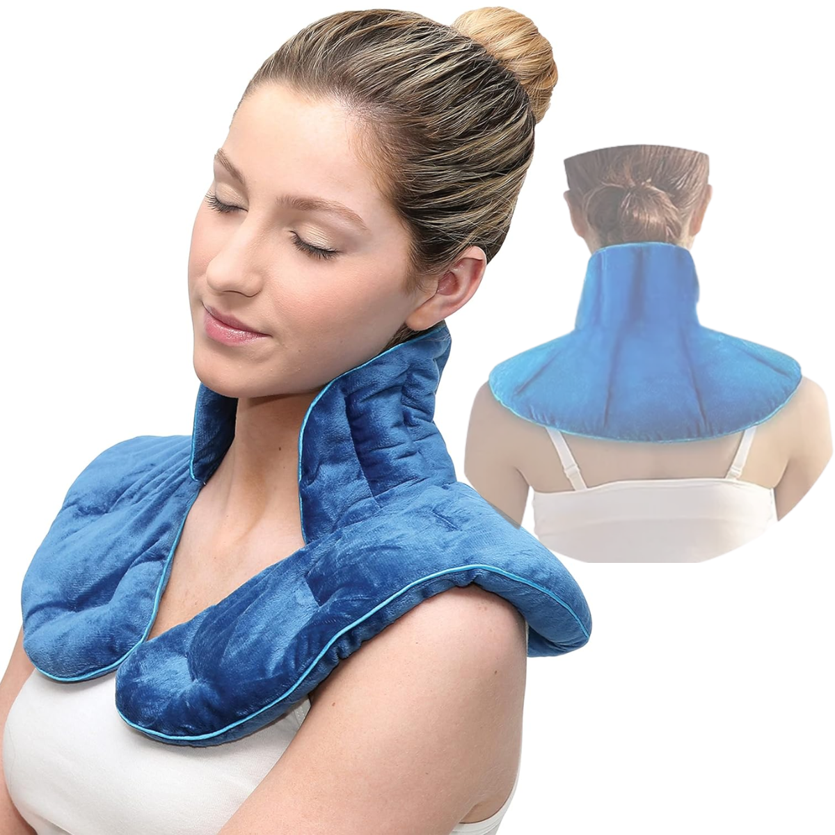 Compresa Termica Gel Para Cuello Hombros Terapia Frio Calor-1