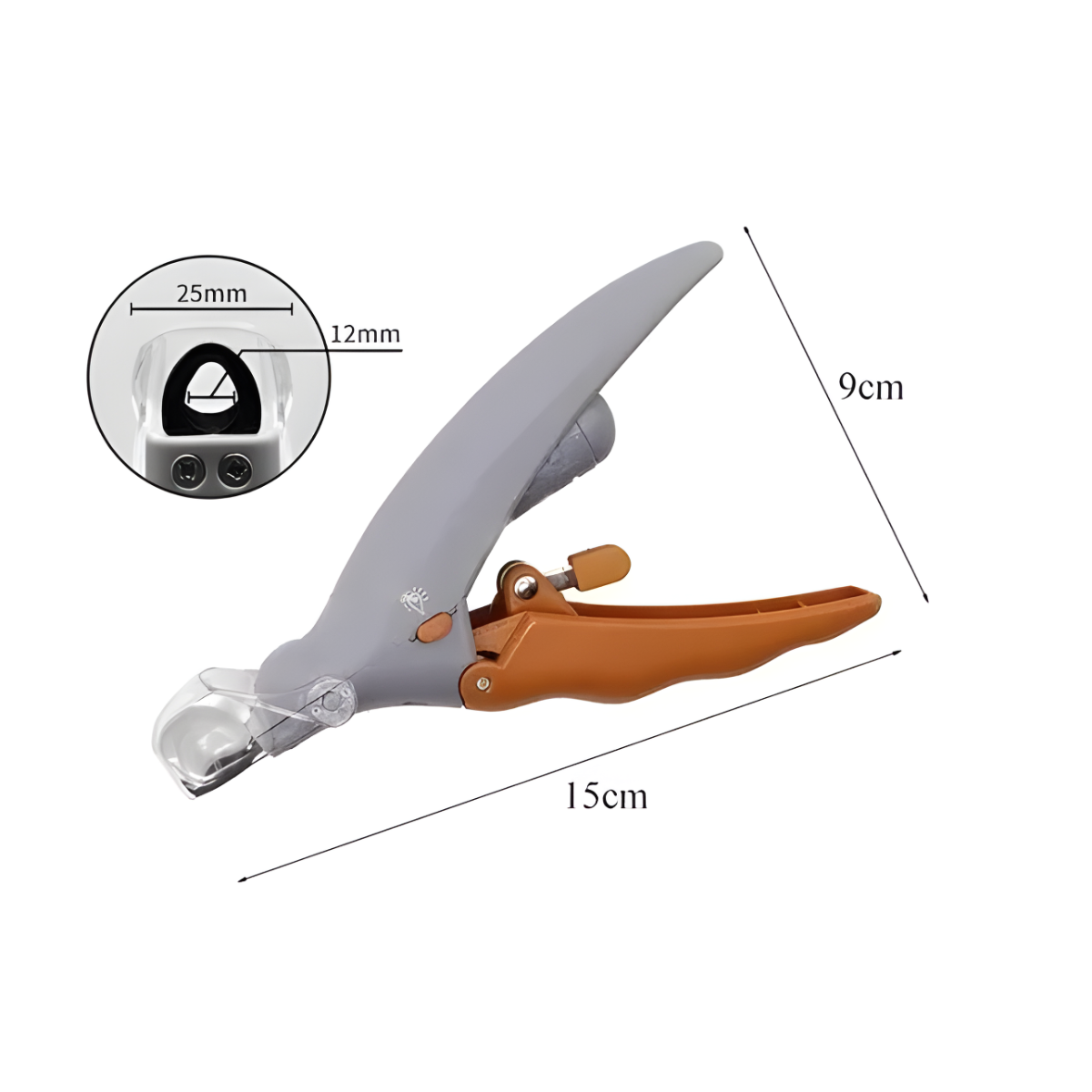 Corta U as Con Lupa Y Luz Para Perros Pet Comfy Profesional-3