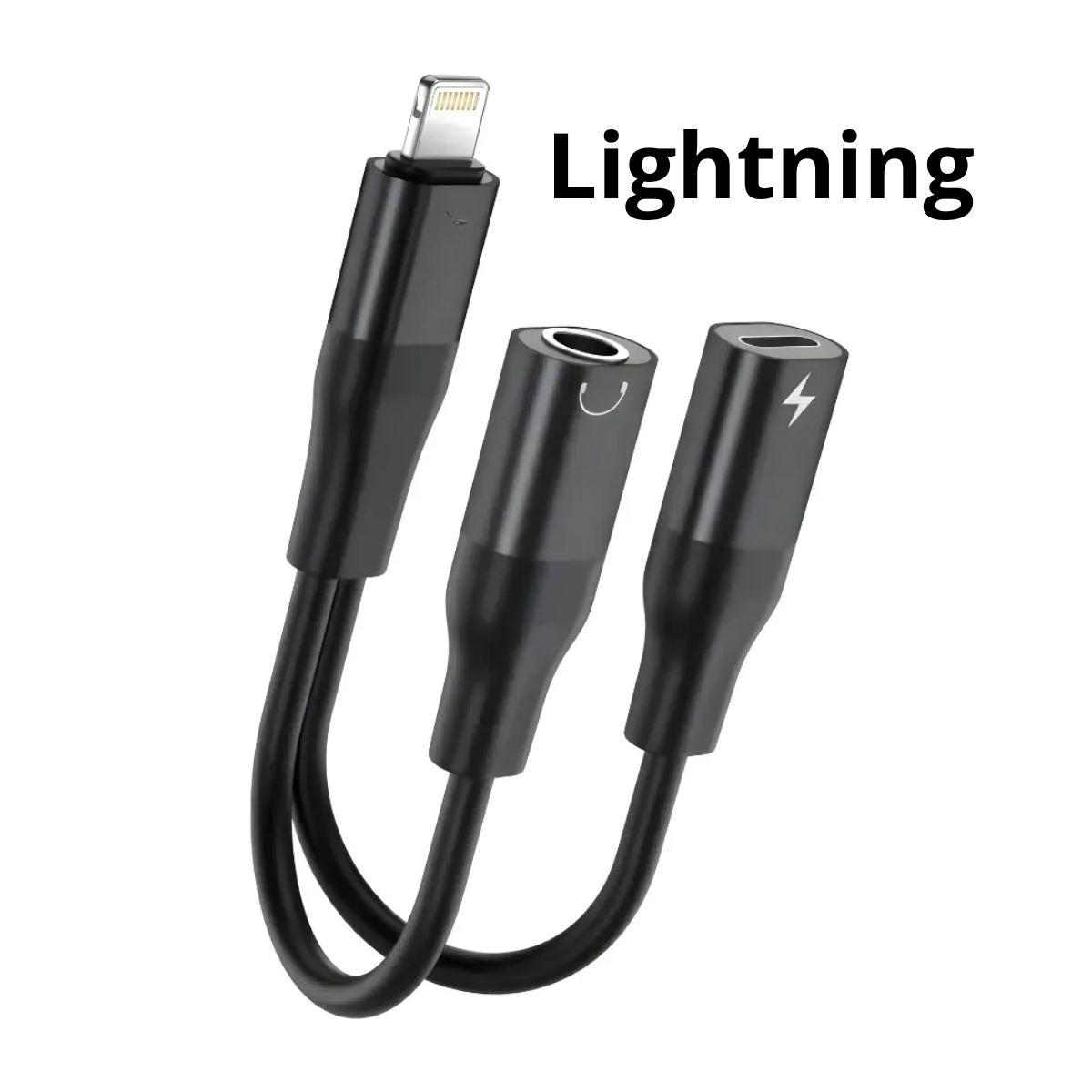 Adaptador Lightning A Aux Y Usb-c | Audio + Carga Simultánea-2
