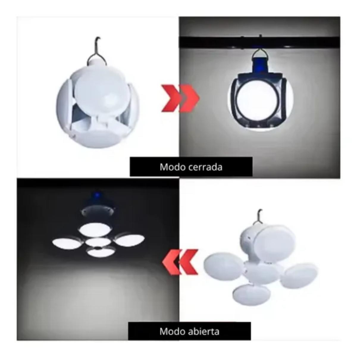 Ampolleta Led Recargable Solar Y Usb Emergencia O Camping-4