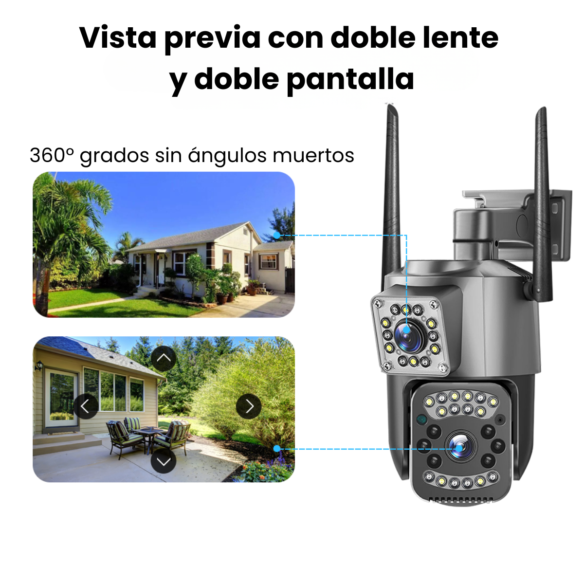 Camara De Seguridad Hogar Dual Conexion Chip Celular 4g-2
