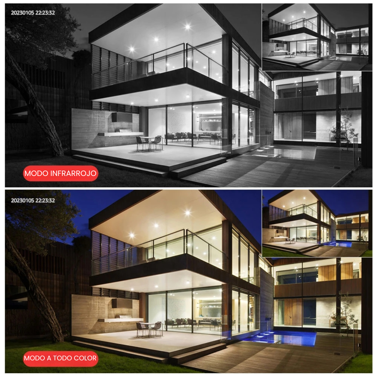 Camara De Seguridad Hogar Dual Conexion Chip Celular 4g-7